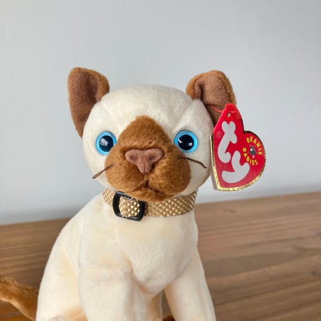 ty Beanie Babies "Siam" ネコ ぬいぐるみ 2001年