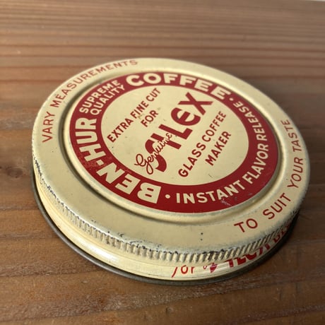 Ben-Hur Coffee ヴィンテージ Glass Jar／Small