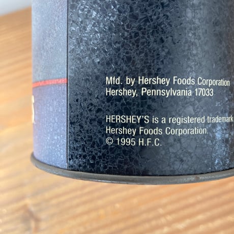 HERSEY'S ハーシー キスチョコレート ティン缶 1990s