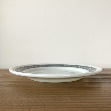 PYREX オールドパイレックス サラダプレート／Gray Laurel B