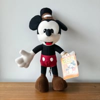 蒸気船ウィリー ミッキー アンティークドール 紙タグつき