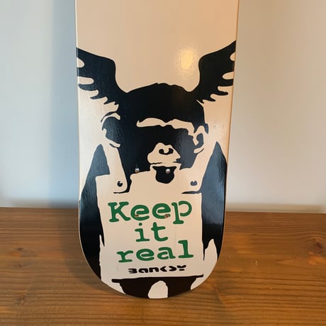 banksy skateboard 2020 JAPAN TOUR keep it real Laugh now. バンクシー ジャパンツアー 数量限定 未使用