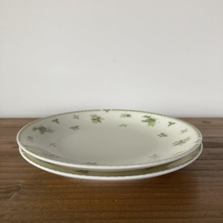 NARUMI Fine China ブドウ＆リーフ柄 ケーキ皿 2枚セット