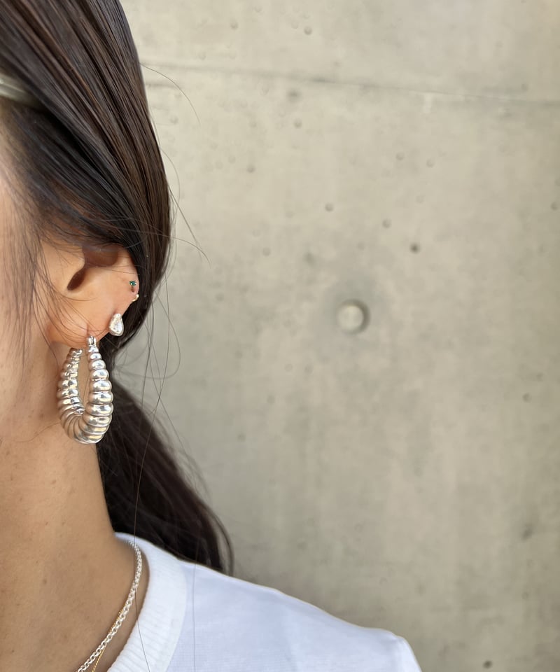 Roly-poly earrings / silver925 | Sorm'86