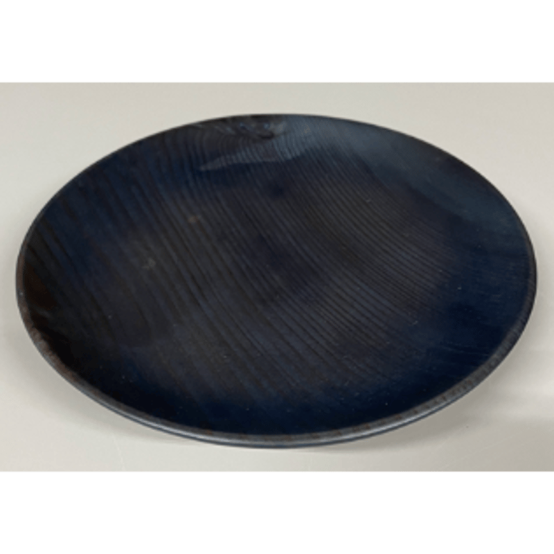 藍染皿（ご神木杉） | 藍食人