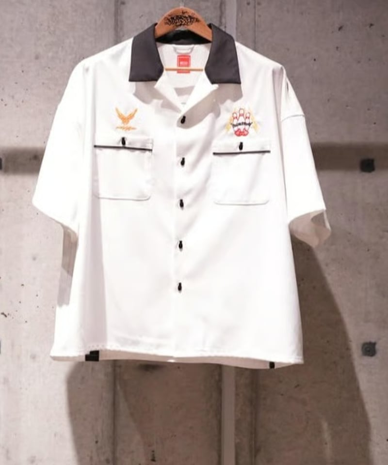 モヴェズエルヴ　ぱんだ　Tシャツ　ホワイト Tシャツ OSS!! パンダ 長袖 白