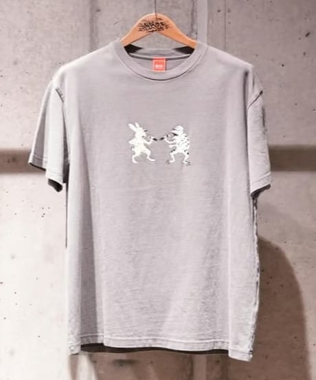 鳥獣戯画T グレー