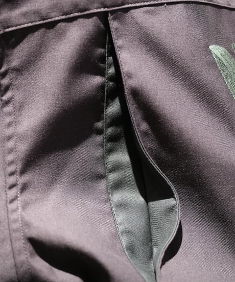 パンダボーリングシャツ ブラック