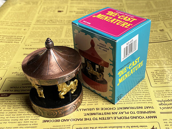 アンティーク鉛筆削り/メリーゴーランド | 瀬戸の潮風