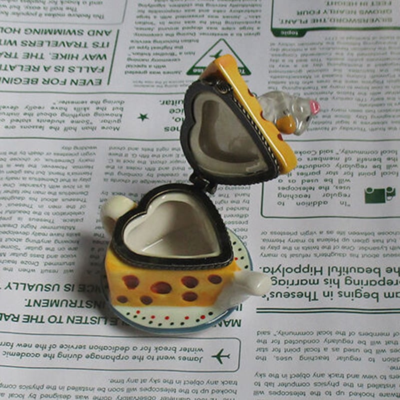 ポタリーミニケース/ネズミとチーズ | 瀬戸の潮風