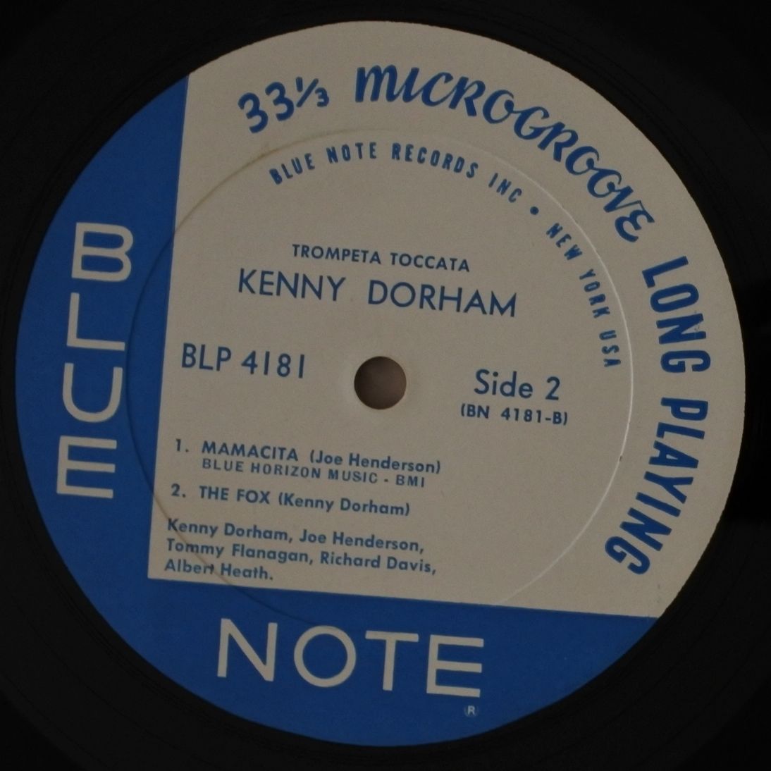 期間限定出品 Kenny Dorham – Trompeta Toccata Kenny Dorham: Trompeta Toccata (1964) Blue Note (updated