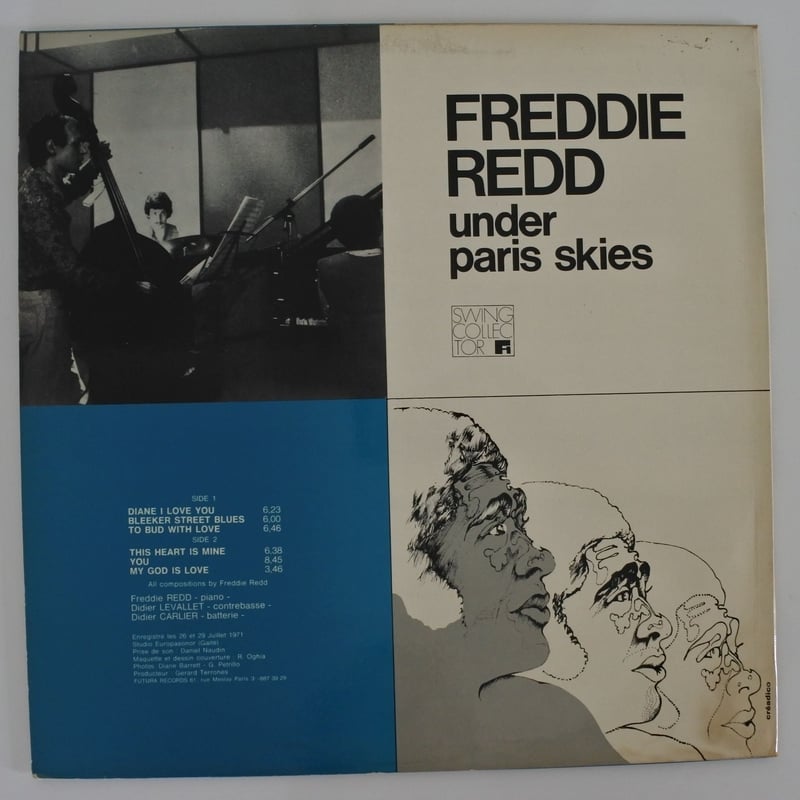 Freddie Redd Trio ‎– Under Paris Skies（Futura S
