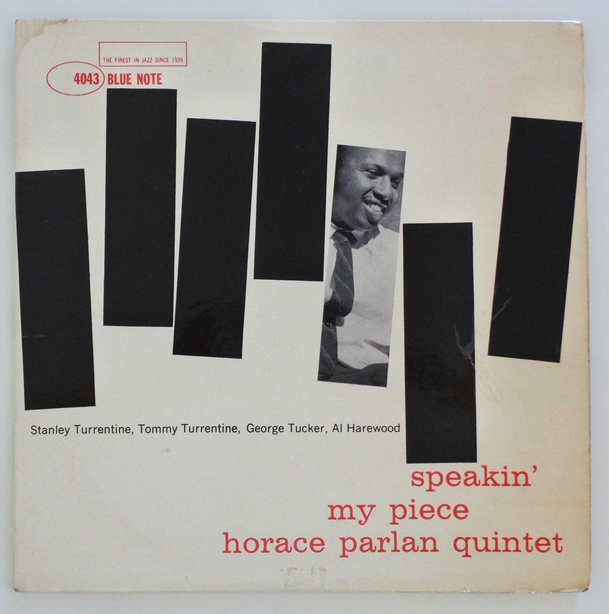 Horace Parlan Quintet ‎– Speakin' My Piece（Blue