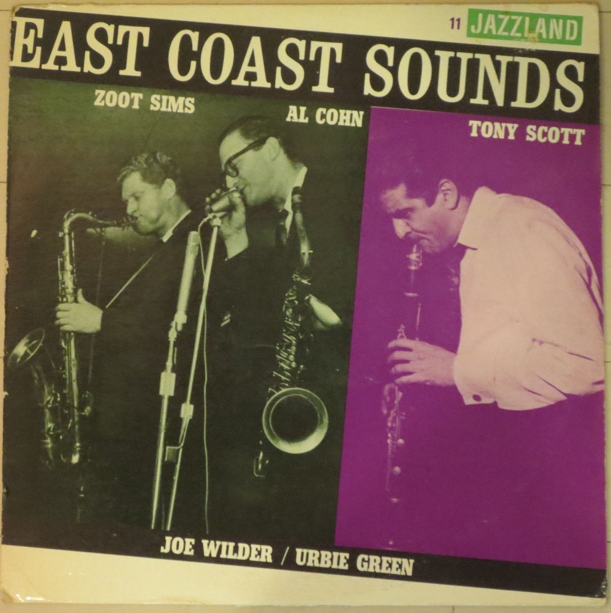 Zoot Sims / Al Cohn / Tony Scott ‎– East Coast