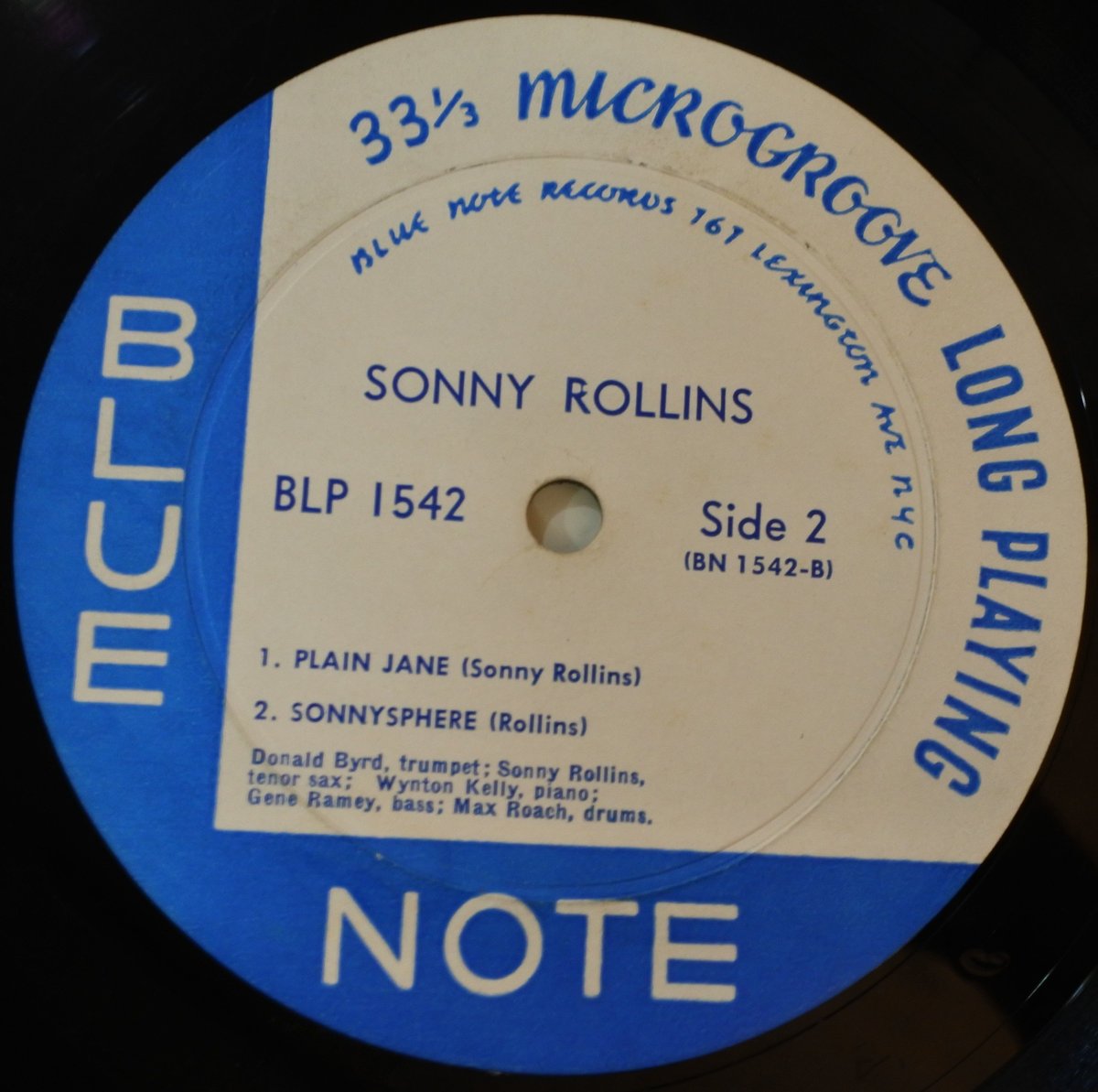 Sonny Rollins ‎– Sonny Rollins Volume 1 （Blue