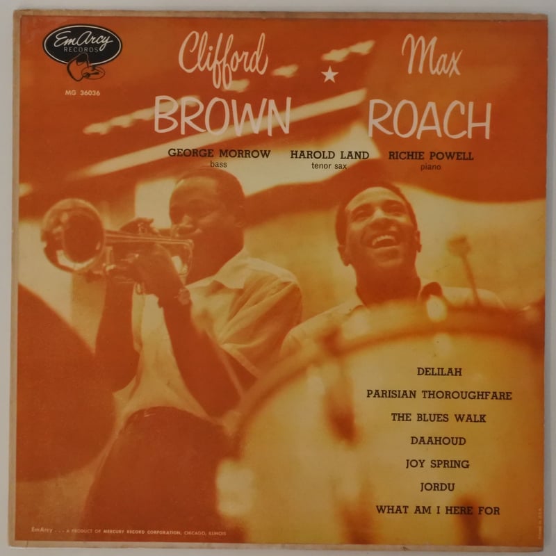 Clifford Brown ✶ Max Roach ‎– Clifford Brown ✶