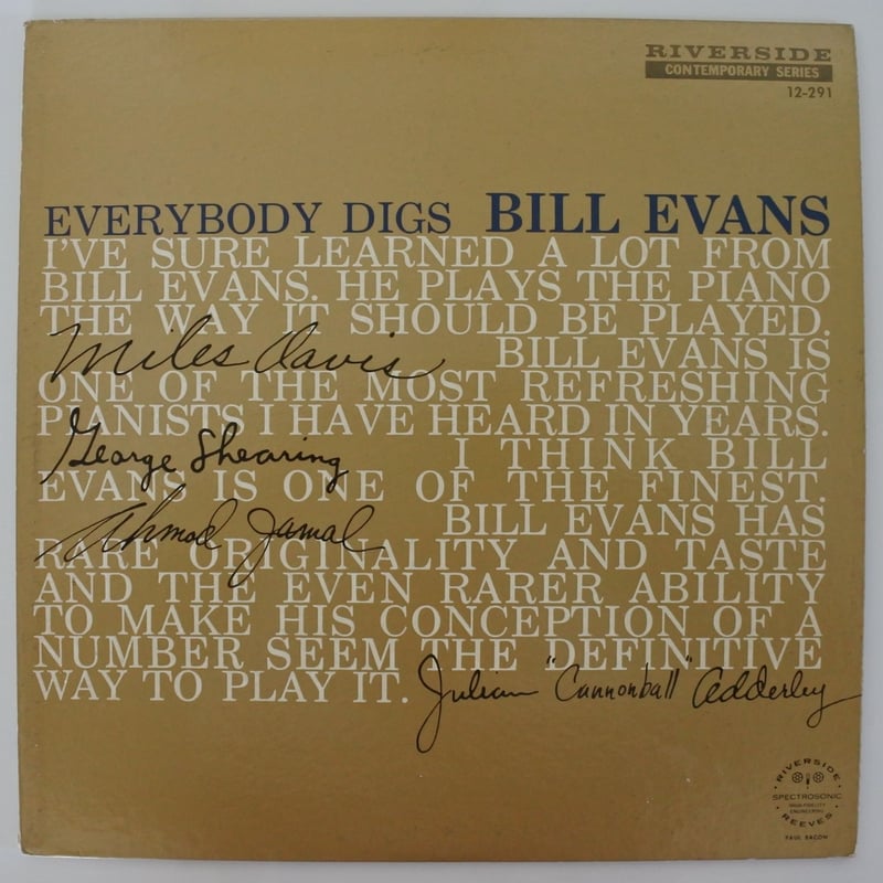 bill evance everybody digs レコード　新品未開封 Amazon.co.jp: Everybody Digs Bill..-Hq-: ミュージック