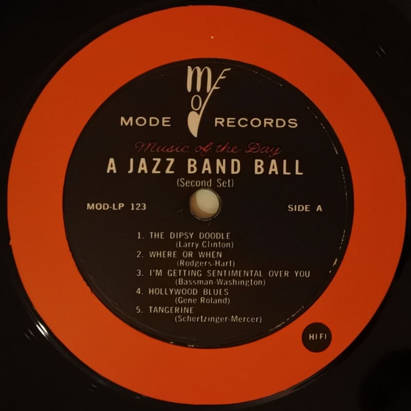 Terry Gibbs ‎– A Jazz Band Ball（ Mode Records ‎