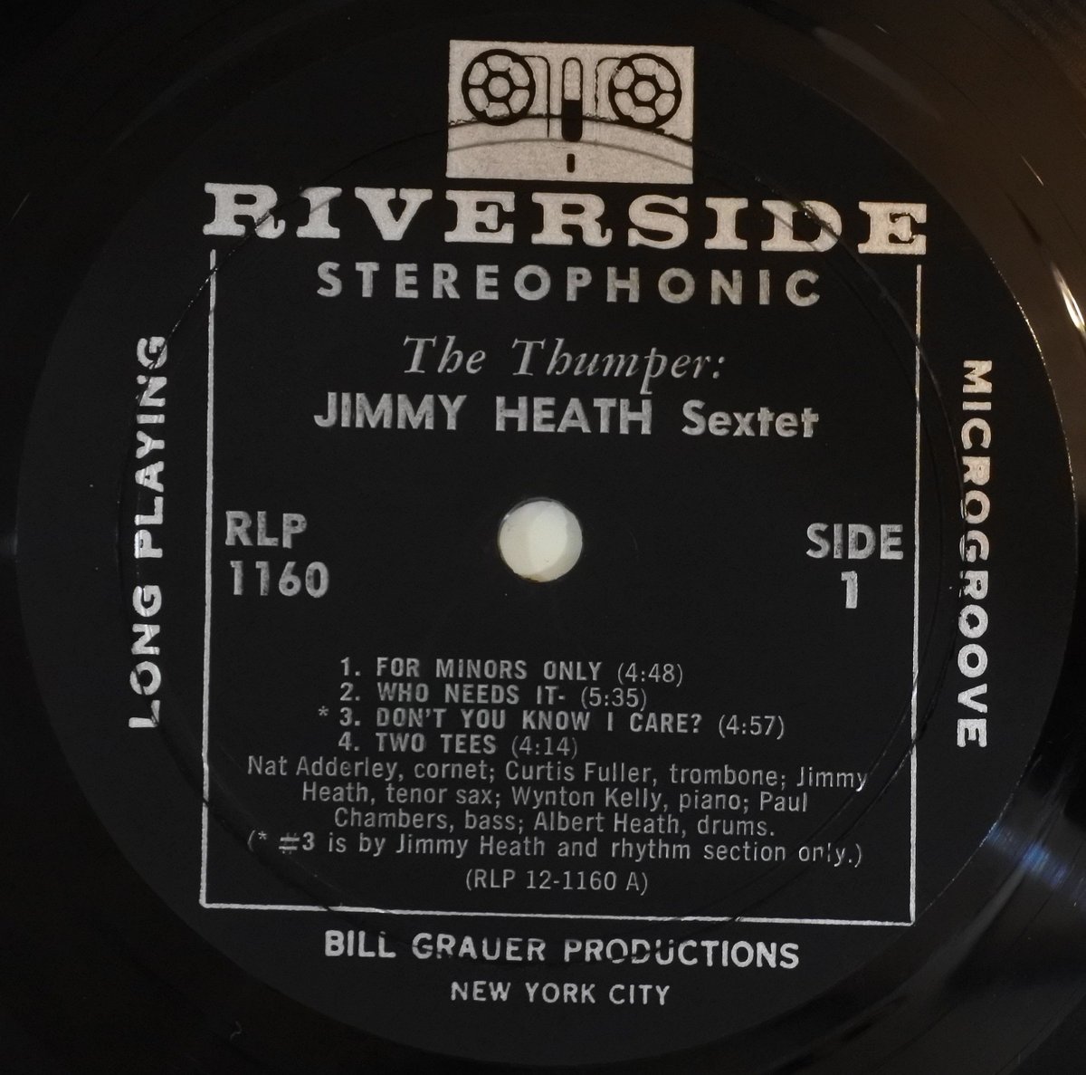 Jimmy Heath Sextet ‎– The Thumper （Riverside R