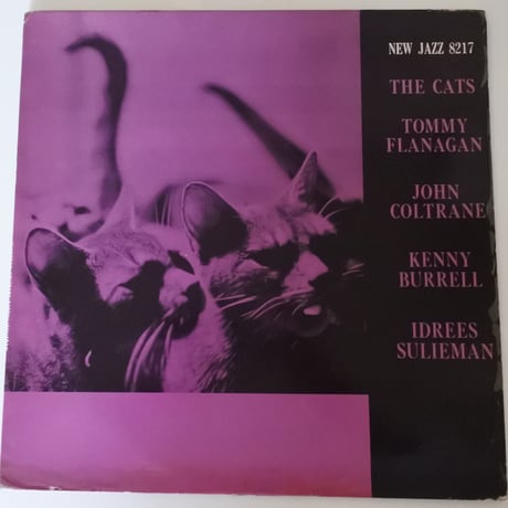 John Coltrane, Tommy Flanagan ‎– The Cats（New Jazz ‎– NJLP 8217）mono