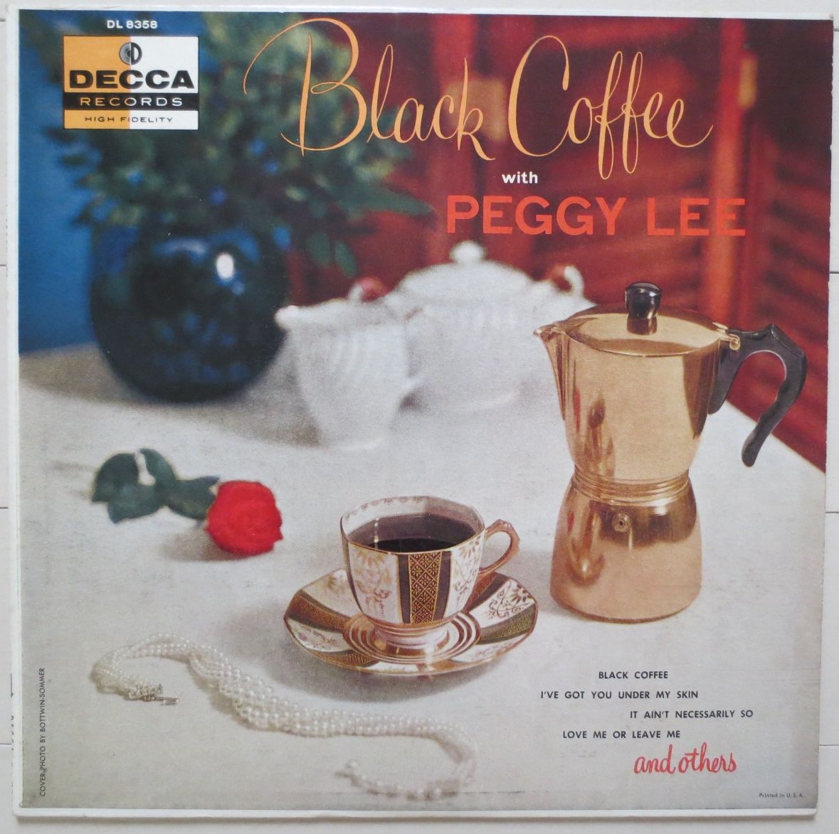 Peggy Lee / Black Coffee With Peggy Lee（Decca ‎