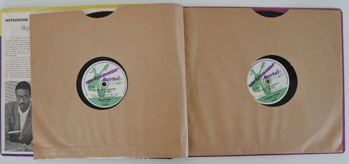貴重！78rpm CHARLIE PARKER 参加 SP盤 蓄音機 貴重！78rpm CHARLIE PARKER SP盤 蓄音機