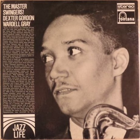 Dexter Gordon, Wardell Gray ‎– The Master Swingers! (Fontana FJL 907）stereo