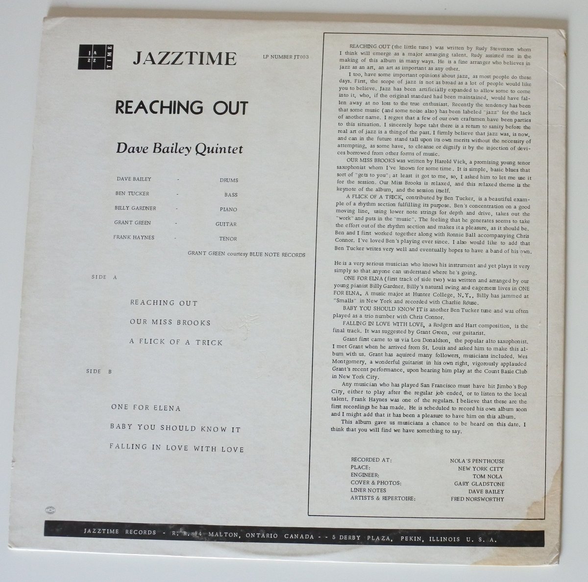 DAVE BAILEY QUINTET レコード　帯,シュリンク付き DAVE BAILEY QUINTET レコード 帯,シュリンク付き - メルカリ