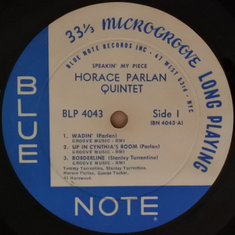 Horace Parlan 2枚組 No blues,Blue Parlan No Blues (Horace Parlan album) - Wikipedia