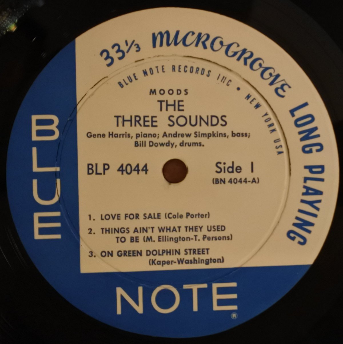 The Three Sounds ‎– Moods（Blue Note ‎– BLP 4044...