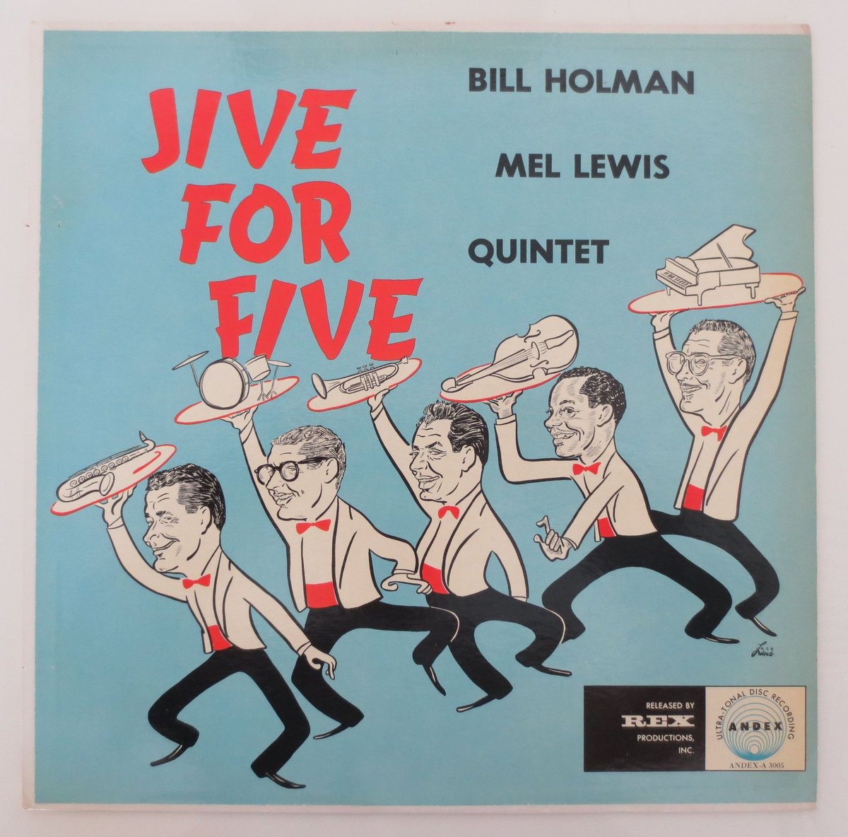 Bill Holman / Mel Lewis Quintet ‎– Jive For Fiv