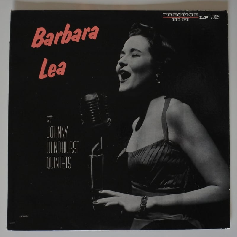 Barbara Lea ‎– Barbara Lea With The Johnny Win