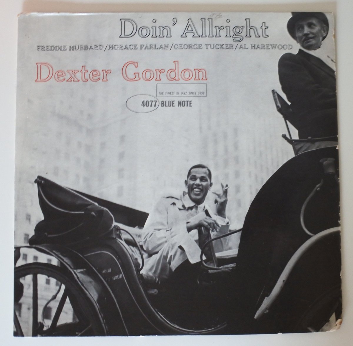 Dexter Gordon ‎– Doin' Allright （Blue Note ‎– BLP 4077）mono