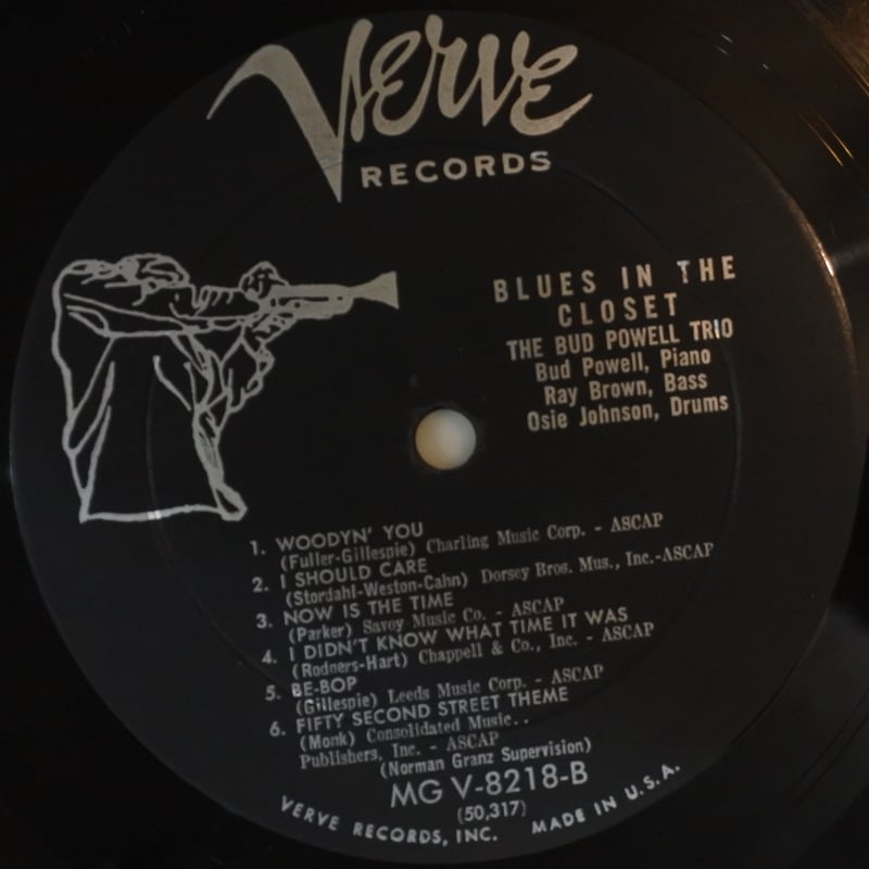 BUD POWELL ビアノ　4枚セット BUD POWELL ビアノ 4枚セット Bud Powell The Bud Powell Trio