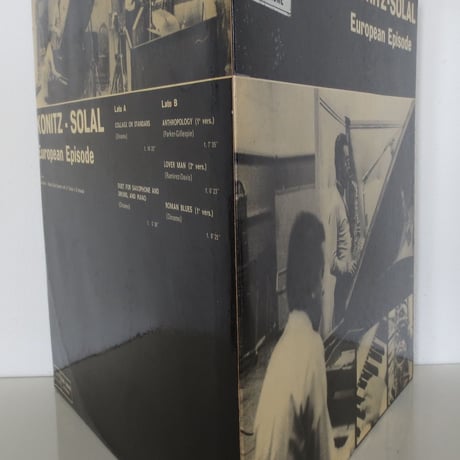 LEE KONITZ, MARTIAL SOLAL ‎– European Episode（伊Campi Records ‎– SJG 12002）stereo