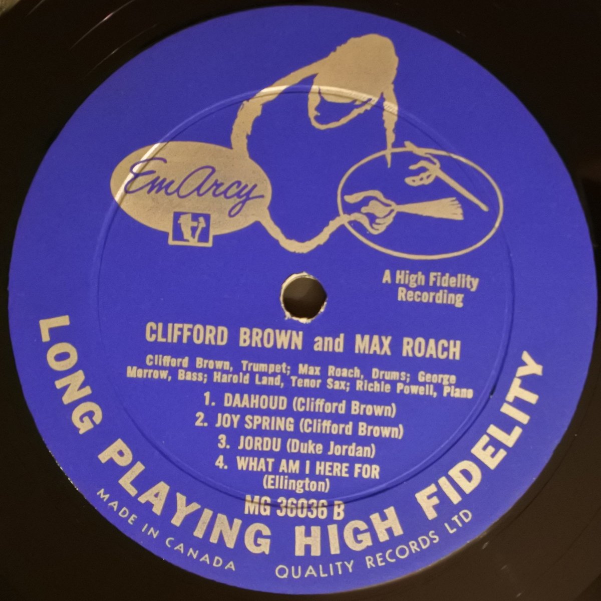 □即決 JAZZ Max Roach / It's Time As16 j39349 米盤、Stereo