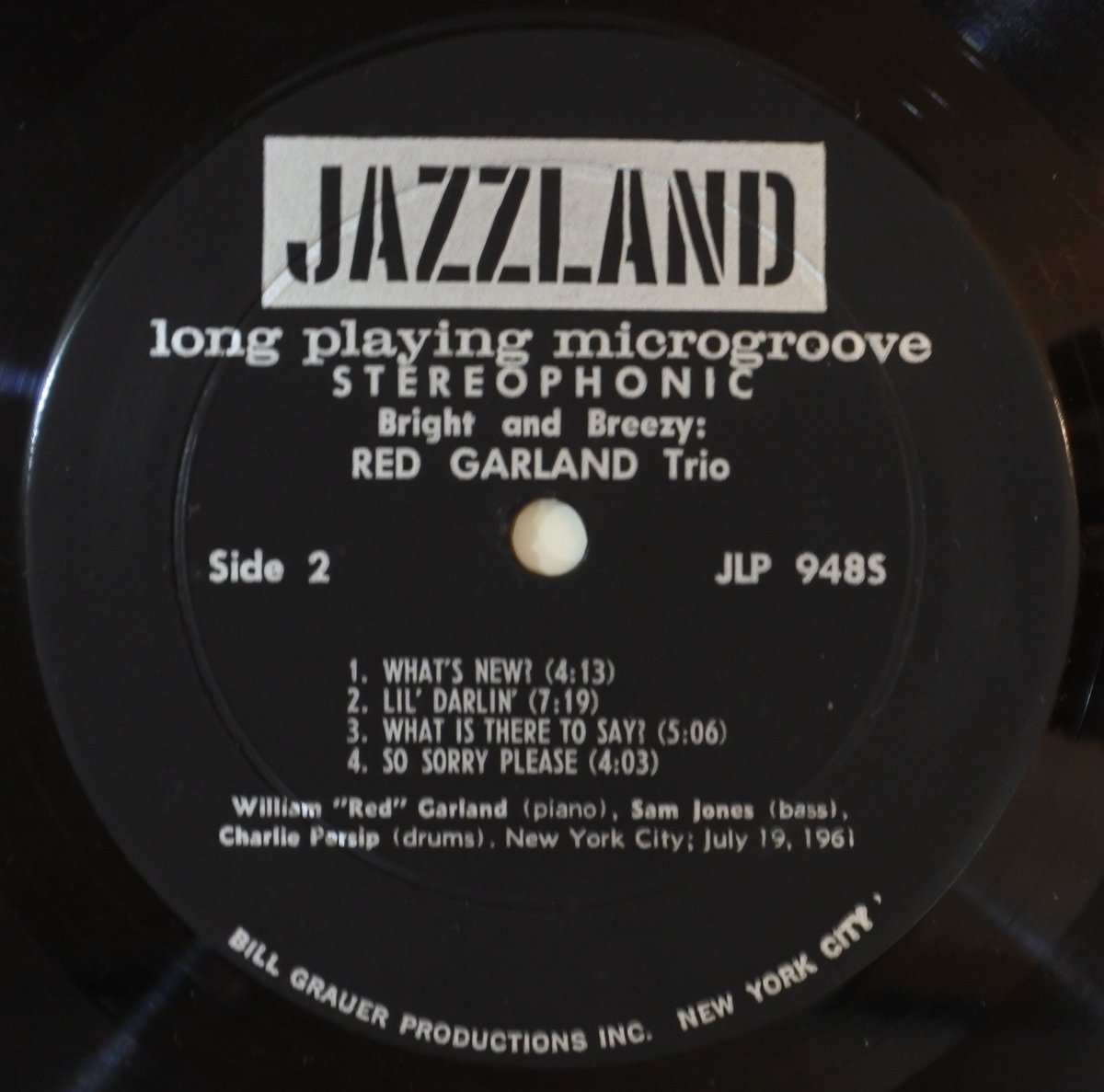 The Red Garland Trio – Bright And Breezy( JAZZ The Red Garland Trio – Bright And Breezy( JAZZ