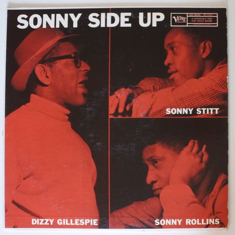 Dizzy Gillespie / Sonny Stitt / Sonny Rollins ‎– Sonny Side Up（Verve Records ‎– MG V-8262）mono