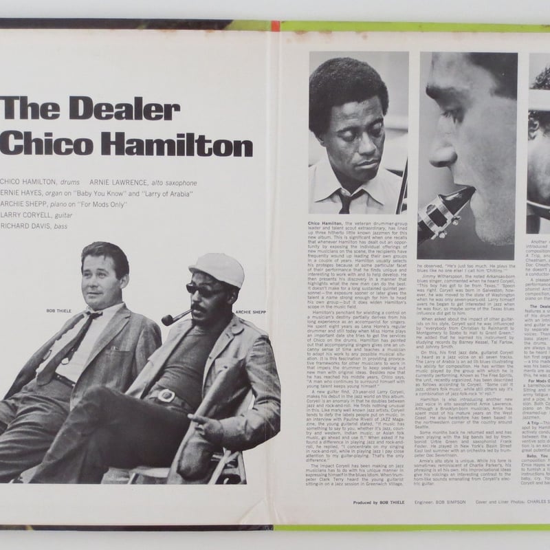 Chico Hamilton ‎– The Dealer（Impulse! ‎ AS-9130