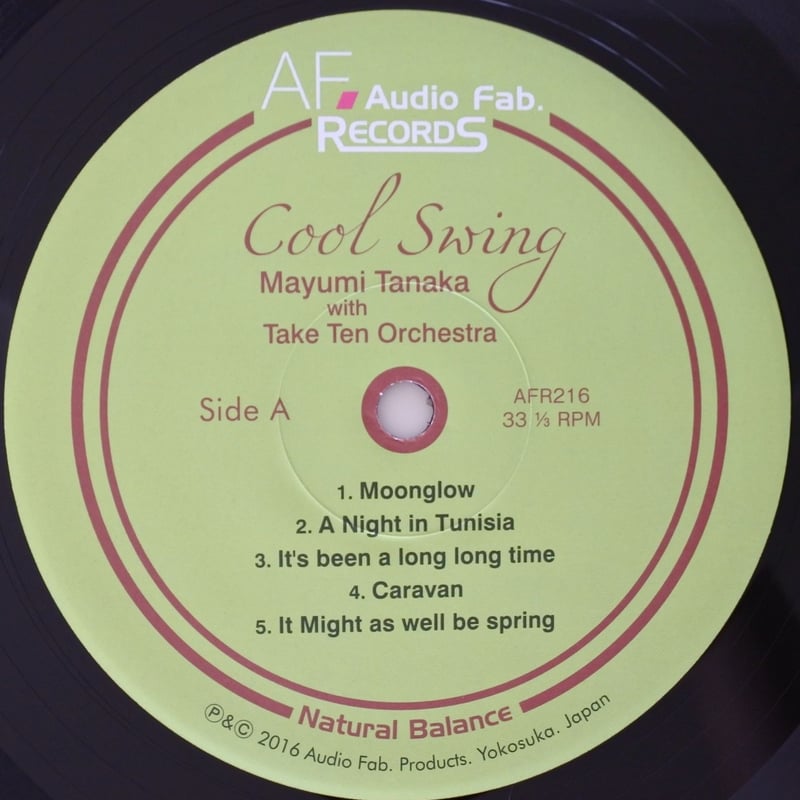Mayumi Tanaka - Cool Swing（Audio Fab. Records A