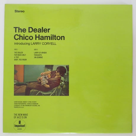 Chico Hamilton ‎– The Dealer（Impulse! ‎ AS-9130）stereo