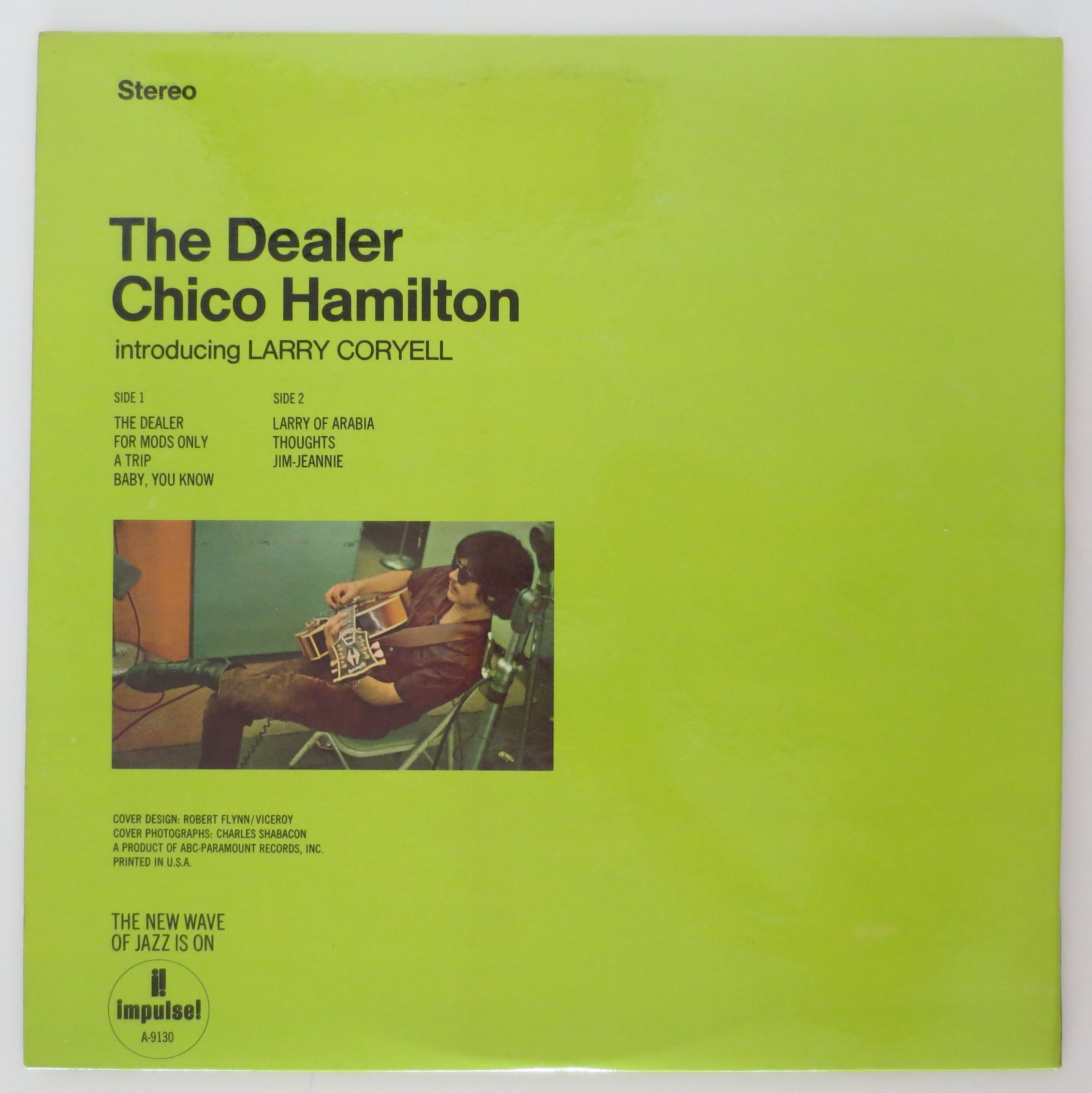 Chico Hamilton ‎– The Dealer（Impulse! ‎ AS-9130