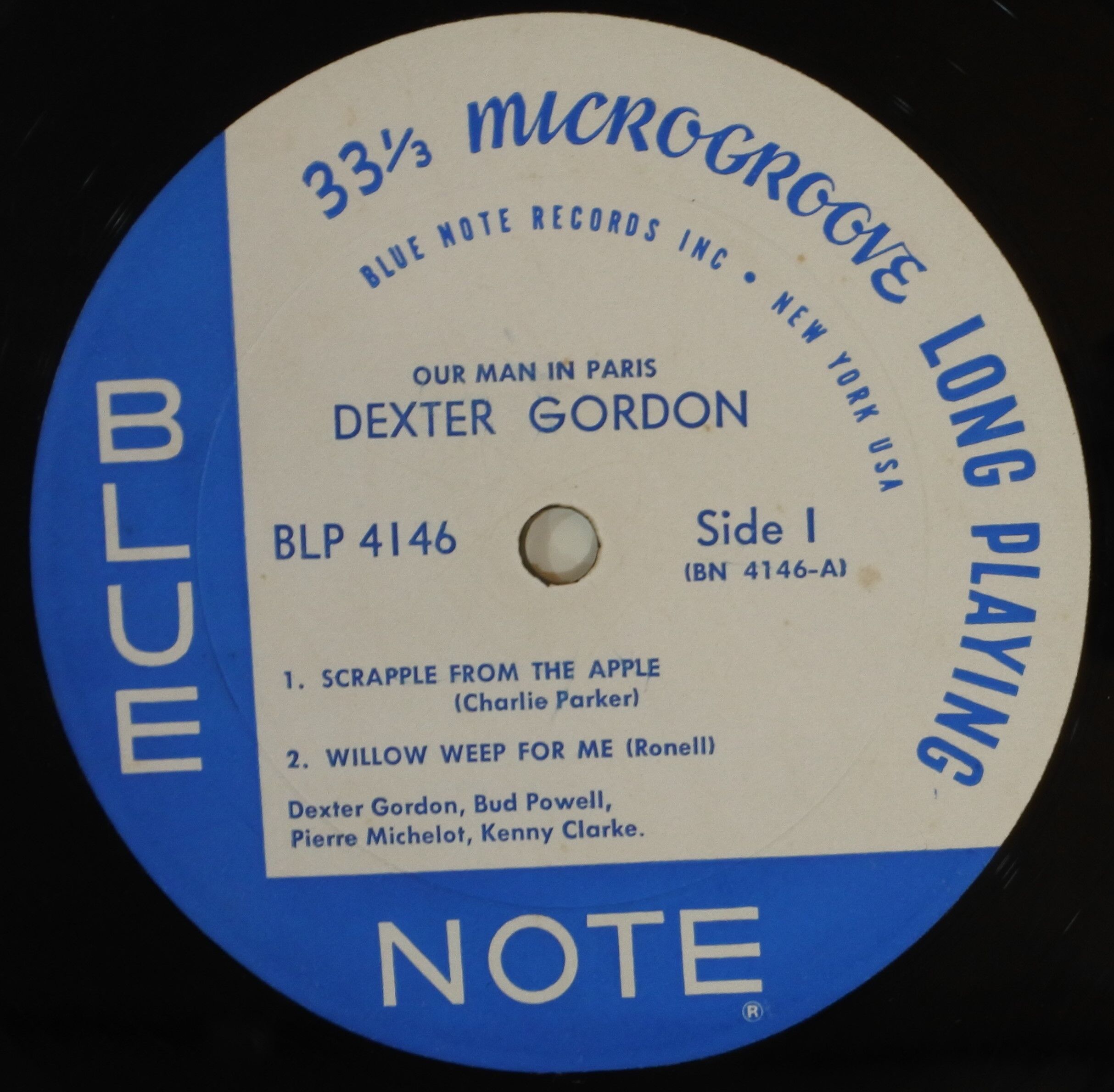 Dexter Gordon - Our Man In Paris（ Blue Note – B