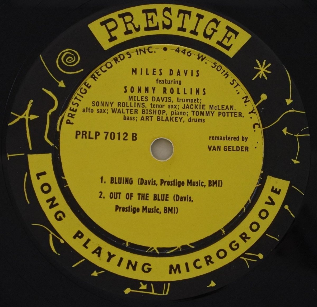 ★完全一点のみ！【USオリジ/MONO/NJラベル/RVG】マイルス・デイヴィス マイルス・デイビス Miles Davis【完オリ・MONO・両面DG・初期盤】