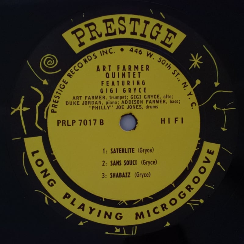 Art Farmer ‎– Art Farmer Quintet Featuring Gigi