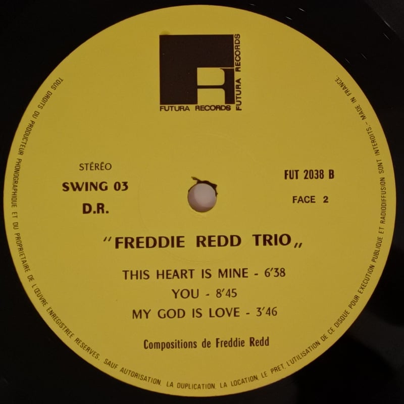 Freddie Redd Trio ‎– Under Paris Skies（Futura S