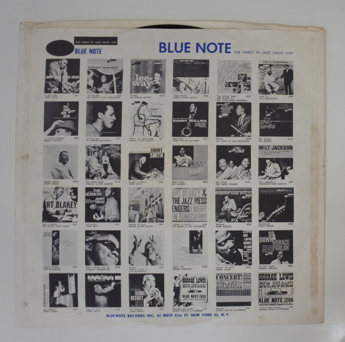 Lee Morgan - The Sidewinder（Blue Note - BST 84