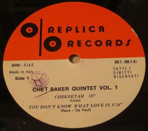 Chet Baker - Unissued Live Recording (伊Replica
