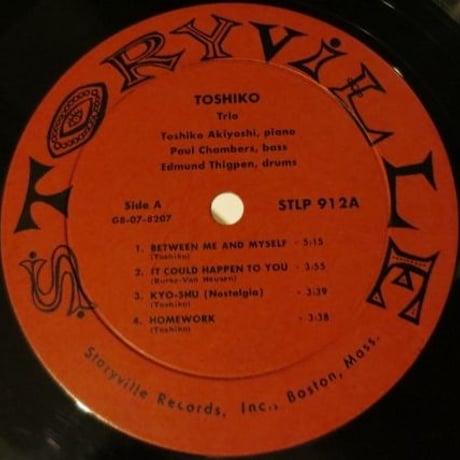 Toshiko Akiyoshi（秋吉敏子）- The TOSHIKO Trio（Storyville STLP 912）mono