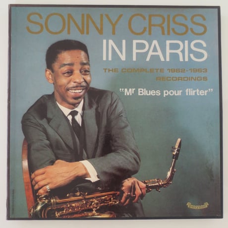 Sonny Criss - Sonny Criss in Paris (Fresh Sound Records/FSR BOX-2) stereo ボックス入りLP2枚組